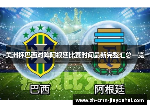 美洲杯巴西对阵阿根廷比赛时间最新完整汇总一览