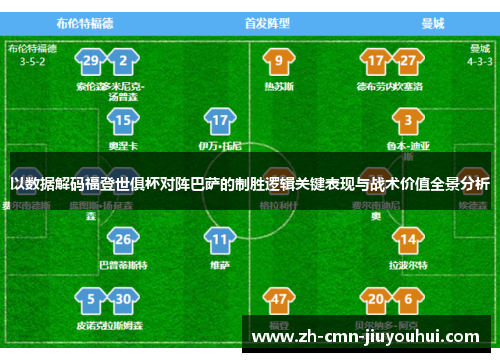以数据解码福登世俱杯对阵巴萨的制胜逻辑关键表现与战术价值全景分析 以数据解码福登世俱杯对阵巴萨的制胜逻辑关键表现与战术价值全景分析